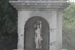 Statue de Saint Sébastien à Oraison