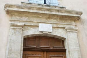 Plaque Louis Pasteur