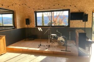 La scène de concert