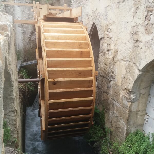 Roue à augets