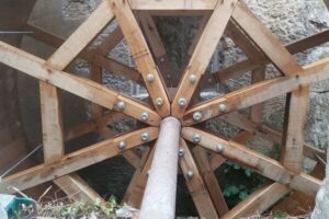 Roue à augets