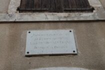 Plaque Louis Denis Valverane