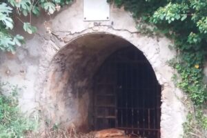 Entrée de la mine de Gaude