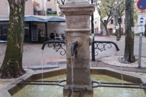 Fontaine place Marcel Pagnol