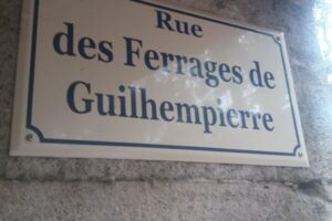 Plaque de rue