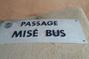 Plaque du passage