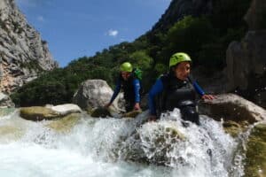 Canyoning aquatique dans le Verdon