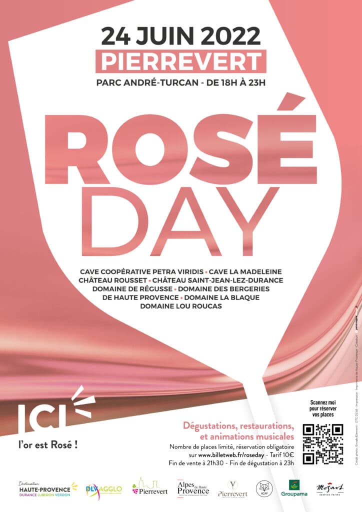Pierrevert : le Rosé Day revient ! - Tourisme Manosque