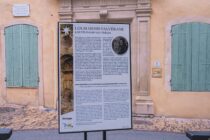 Plaque Denis Louis Valvérane