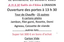 Loto à Oraison_Oraison