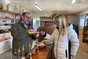 Visite de Terres de Bonaventure_Valensole