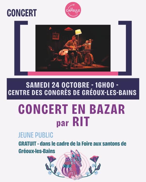 Concert en Bazar par RIT