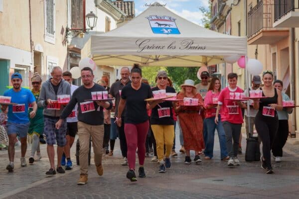 Gréoux en rose  | Course des filles et garçons de café_Gréoux-les-Bains