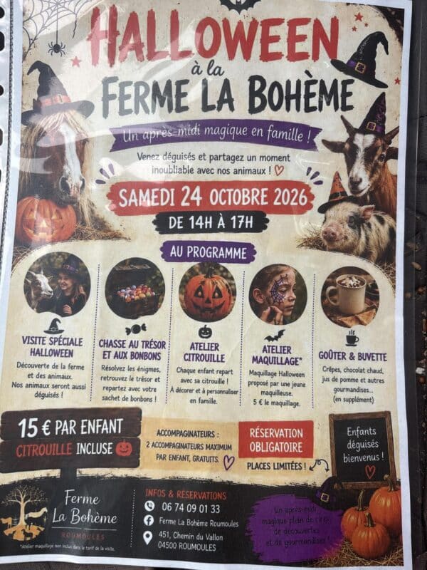 Halloween à la ferme